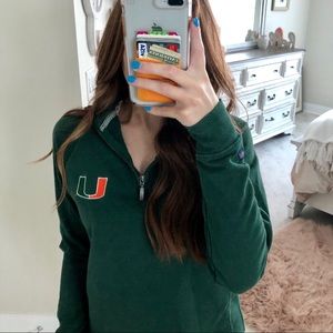 UMIAMI Quarter Zip Sweatshirt